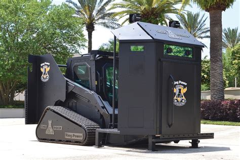 the rook armored skid steer|the rook police vehicle.